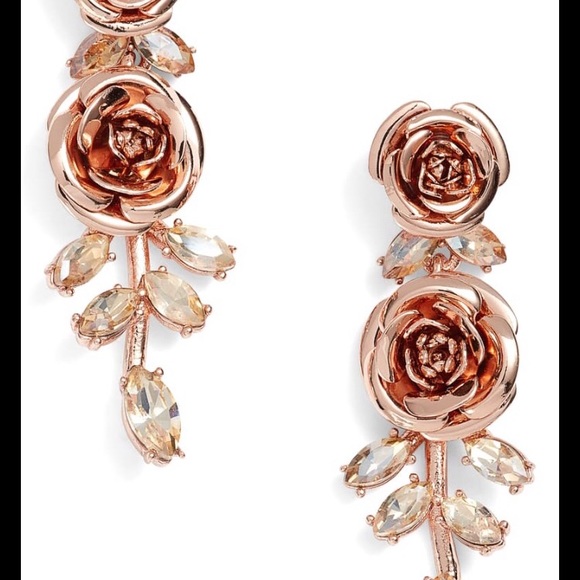 kate spade Jewelry - BNWT Authentic Kate Spade Garden Garland Earrings